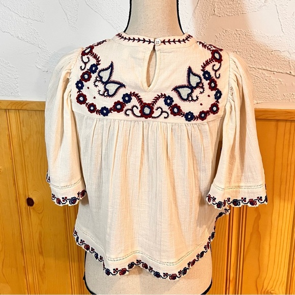 Sea New York Soren Embroidered Top Sz-XS - Picture 6 of 8